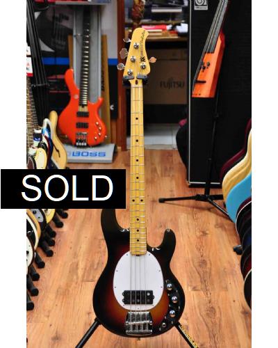 Ernie Ball Music Man 40th Anniversary Stingray Old Smoothie Chocolate Burst